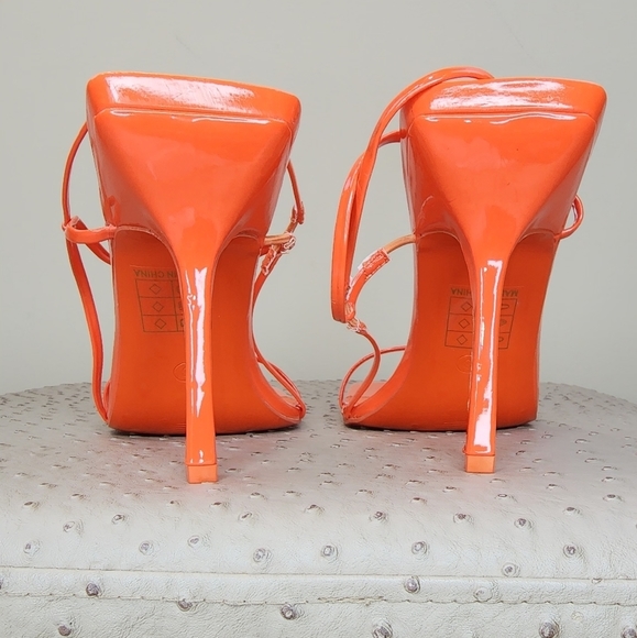 𝅺Asos Orange strap sandals - Picture 4 of 9